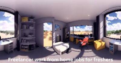 Freelancer work from home jobs for freshers