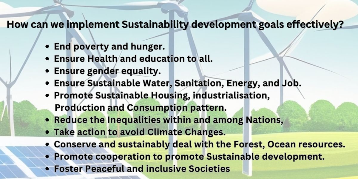 sustainability development goals